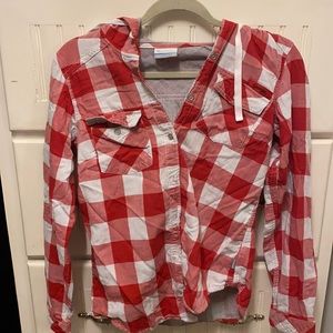 Hooded UGA Columbia Flannel